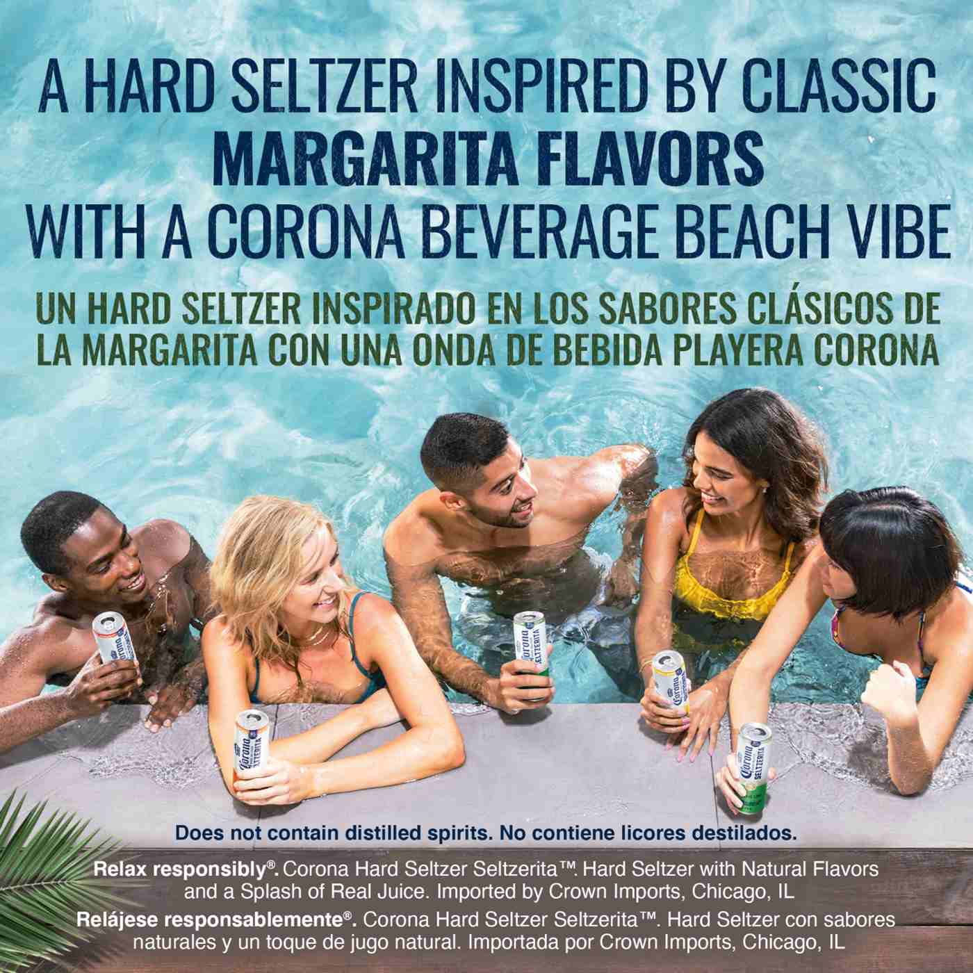 Corona Hard Seltzer Seltzerita Classic Lime Gluten Free 24 oz Can; image 7 of 7