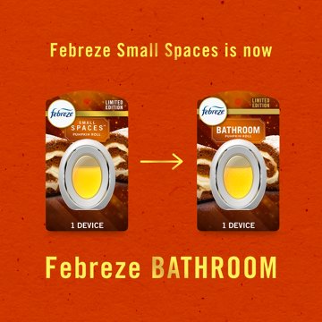 Febreze Odor Fighter Bathroom Air Freshener - Pumpkin Roll