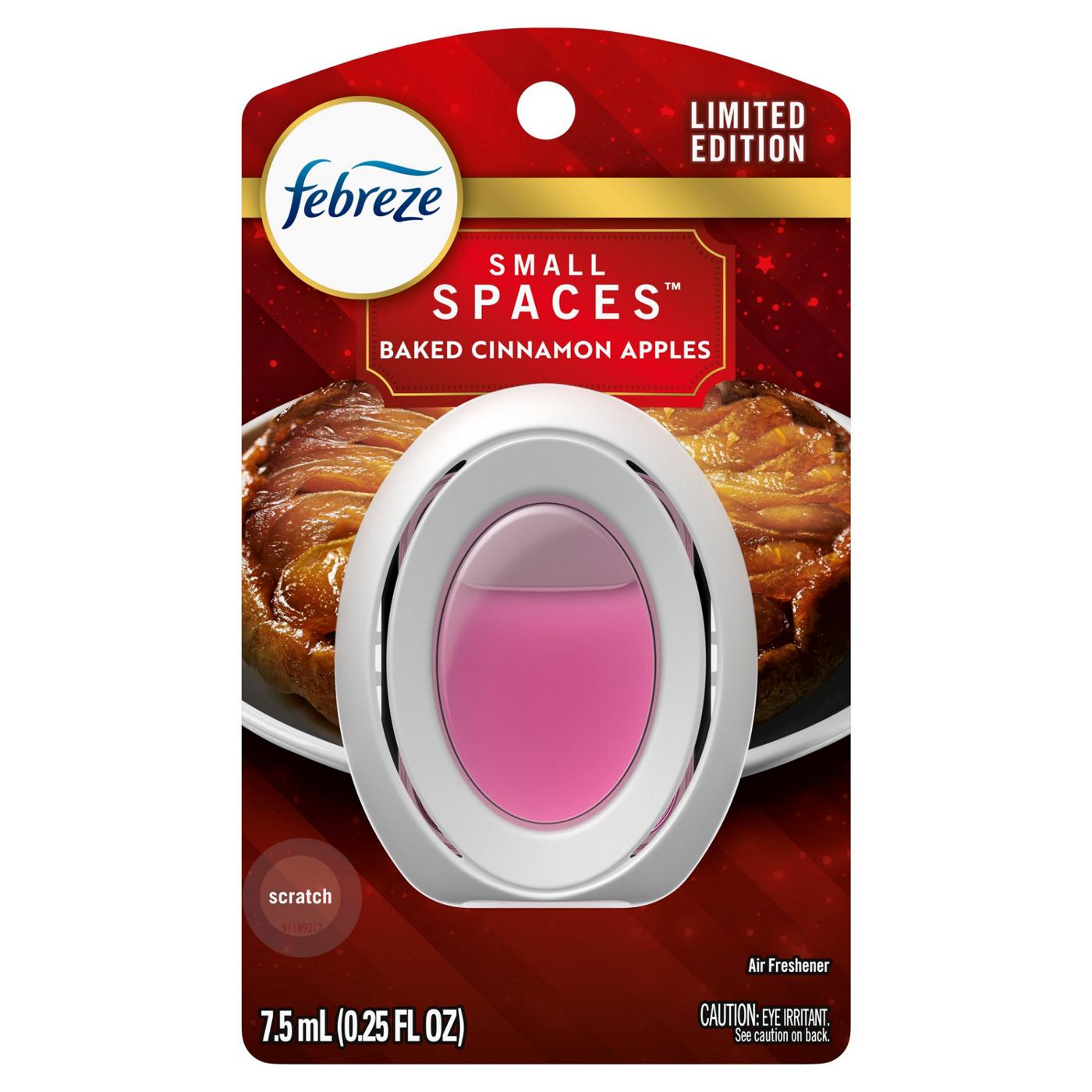 Febreze Odor Fighter Small Spaces Air Freshener - Baked Cinnamon Apples; image 4 of 10