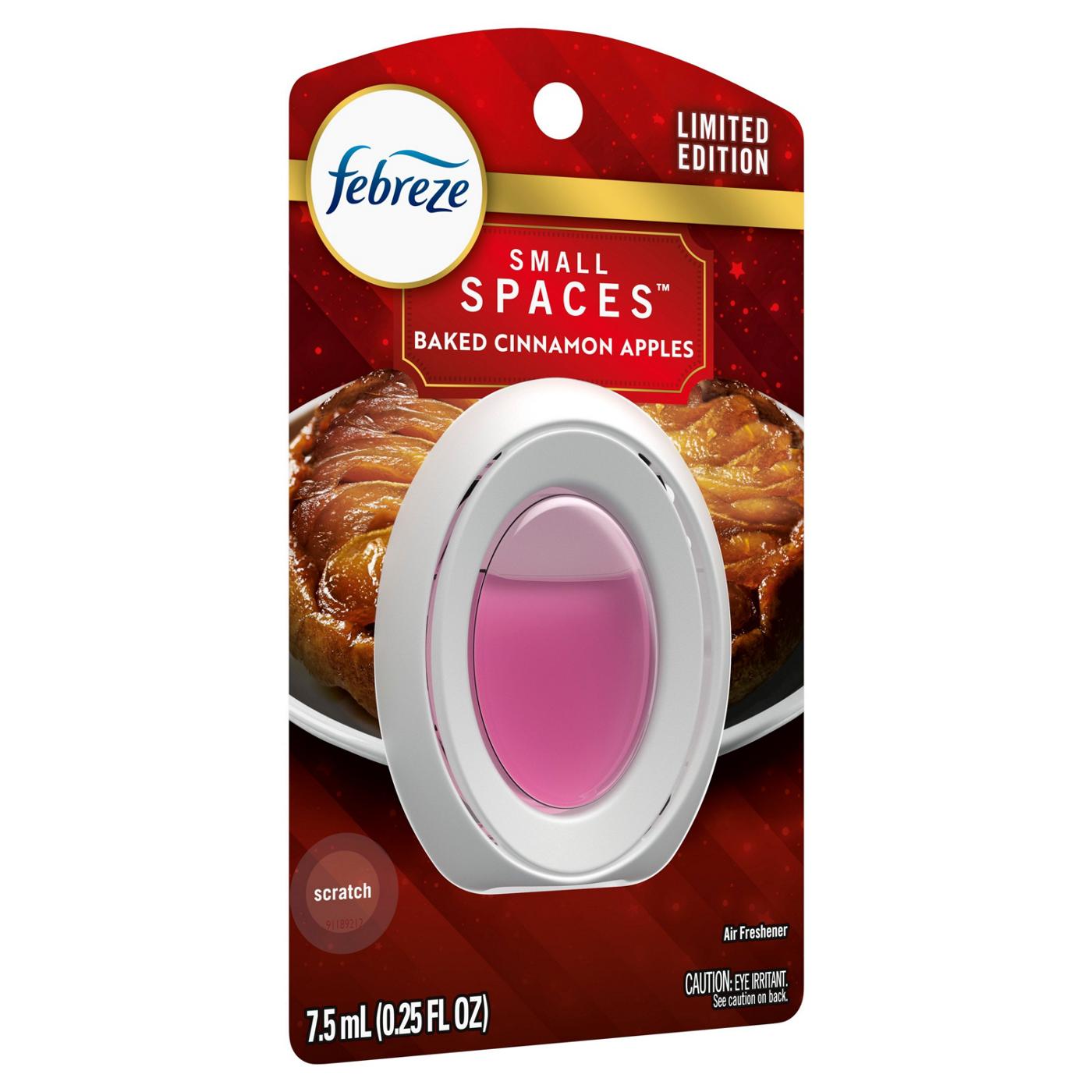 Febreze Odor Fighter Small Spaces Air Freshener - Baked Cinnamon Apples; image 5 of 10