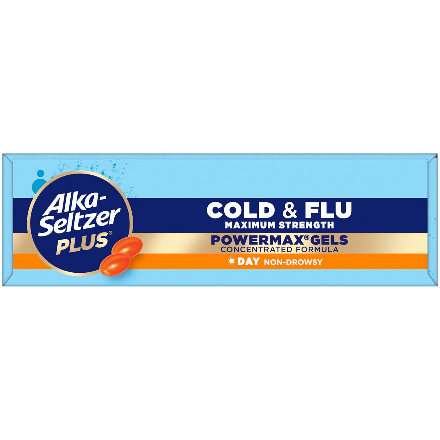 Alka-Seltzer Plus Maximum Strength Cold & Flu PowerMax Gels; image 5 of 7