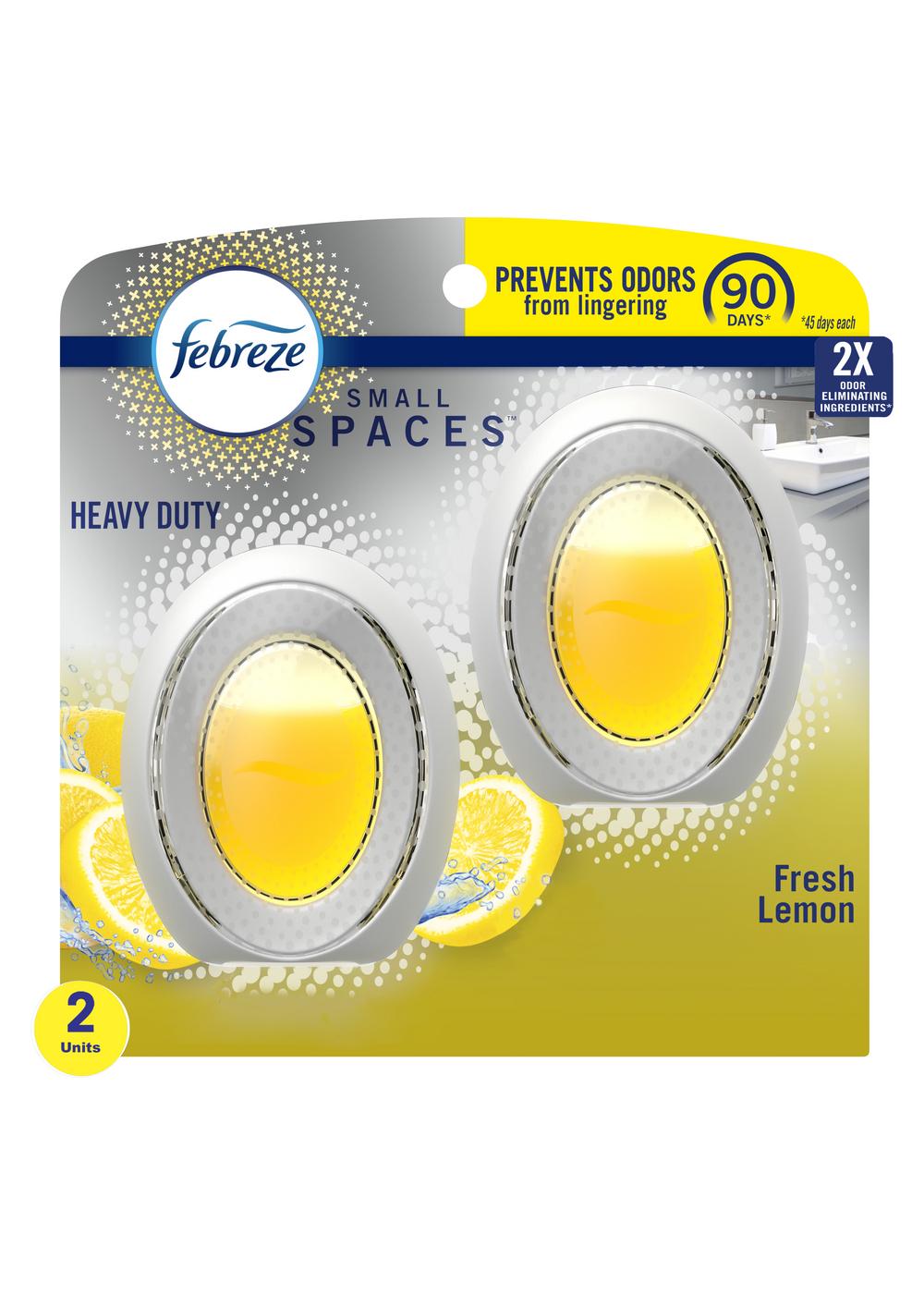 Febreze Small Spaces Heavy Duty Fresh Lemon Air Freshener; image 5 of 8