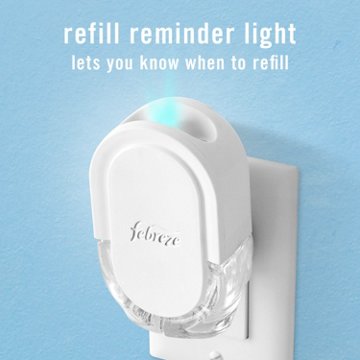 Febreze Fade Defy PLUG Air Freshener & Odor Fighter Starter Kit - Baked Cinnamon Apples Scent, 1 ct
