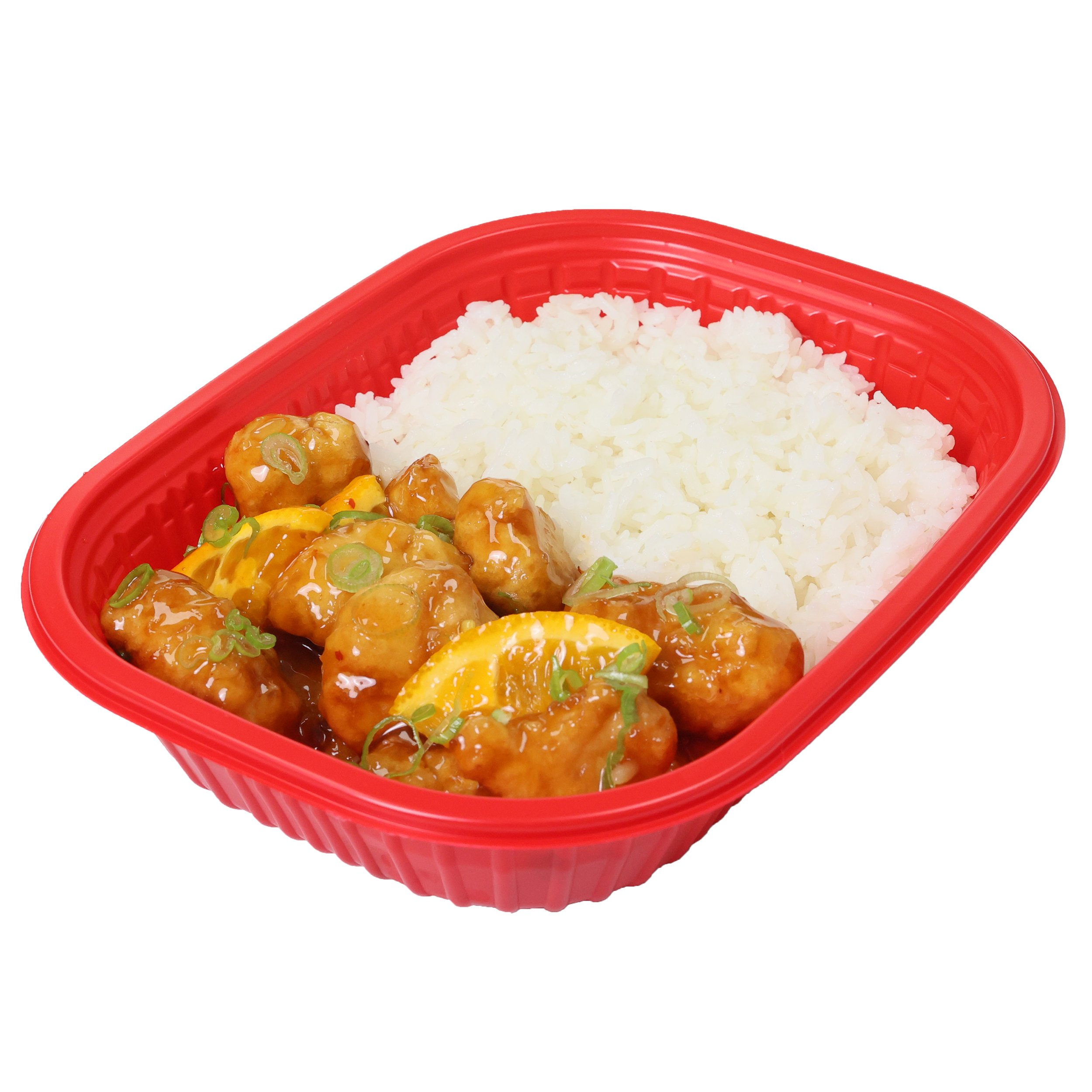 HEB Sushiya Orange Chicken & Rice Bowl (Sold Hot) Shop Sushi at HEB