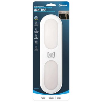 Amertac Adjustable Motion Activated LED Light Bar, 10"