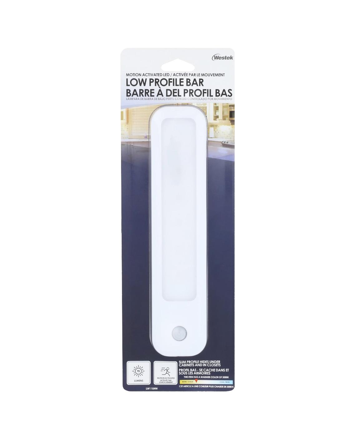 Amertac Low Profile Motion Bar Light - White; image 2 of 2