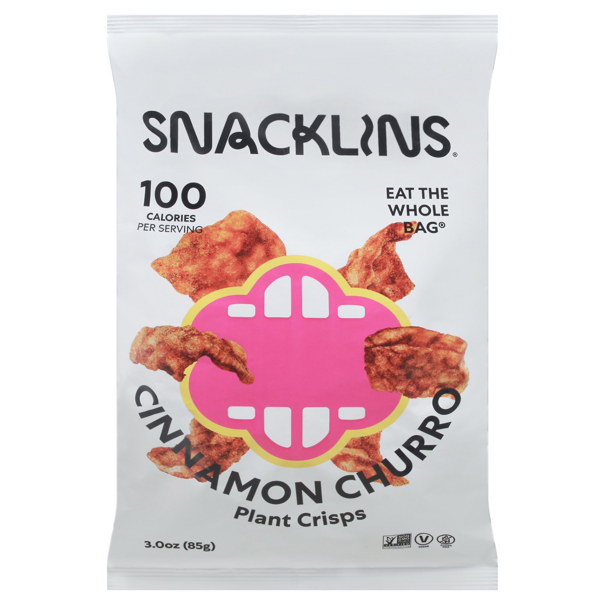 Snacklins Cinnamon Churro Plant Crisps Shop Chips at HEB