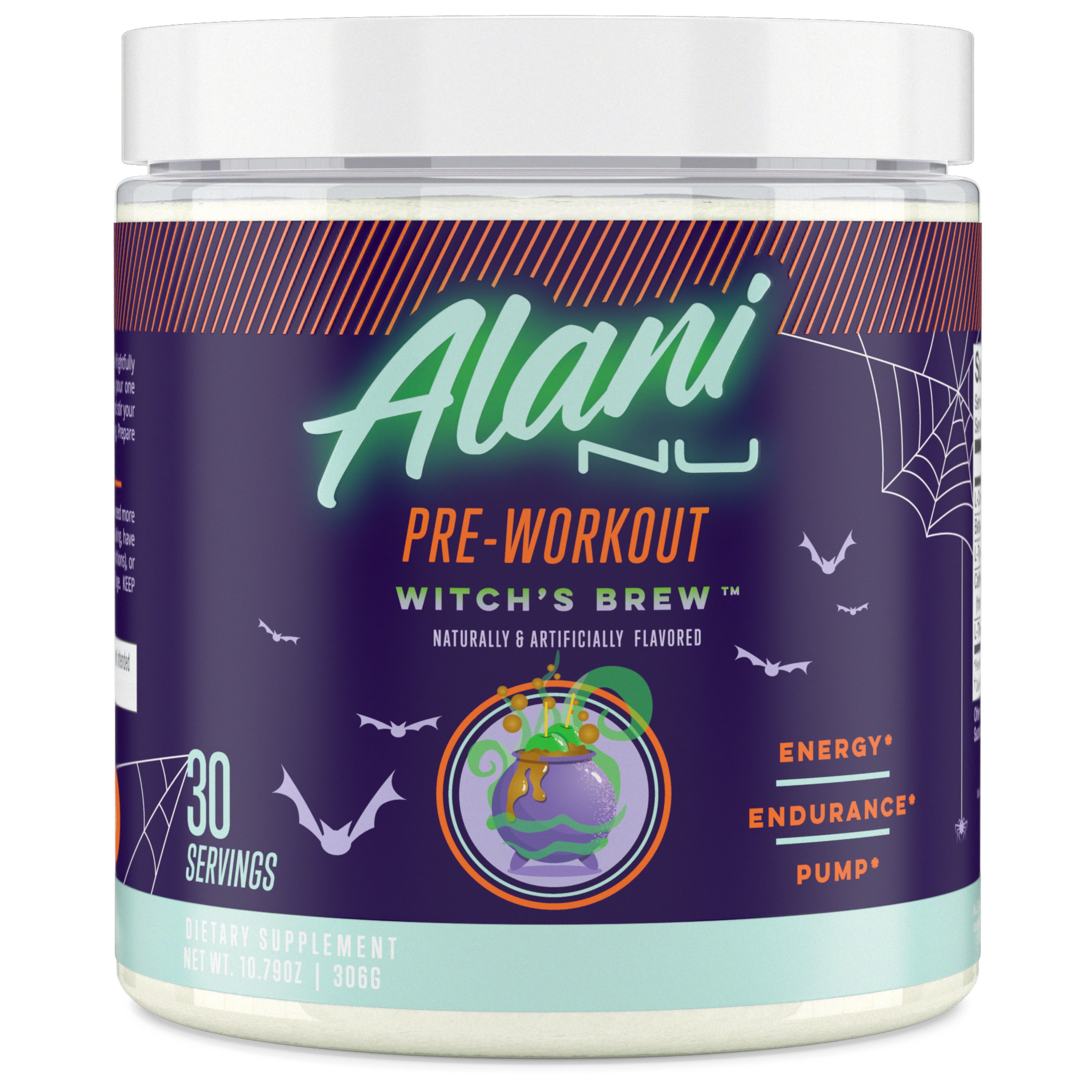 Alani Nu PreWorkout Witch's Brew Shop Diet & Fitness at HEB