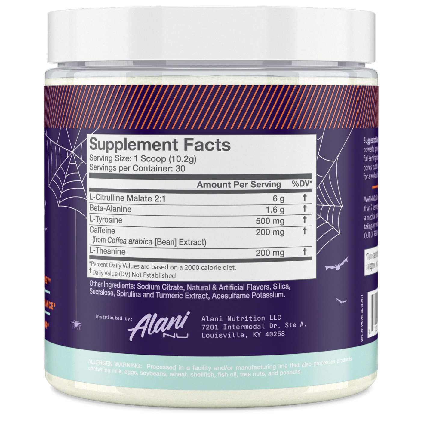 Alani Nu Pre-Workout - Witch's Brew ; image 2 of 2