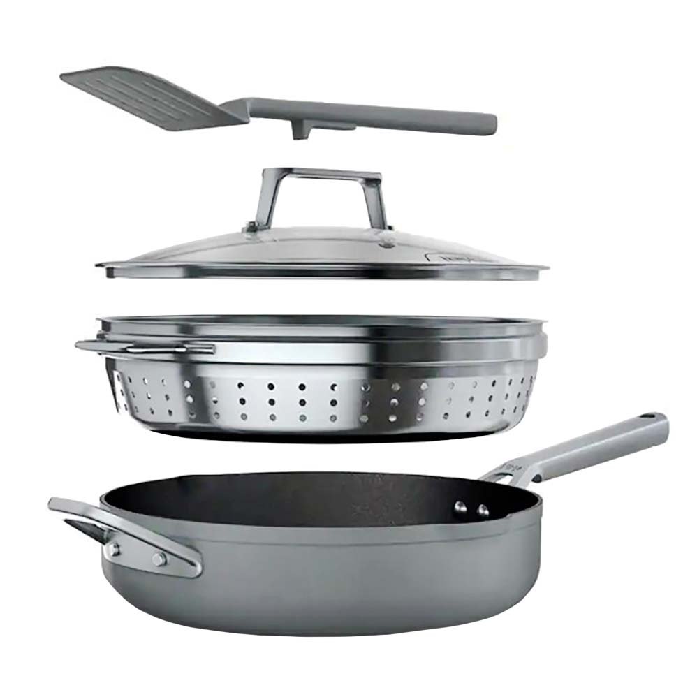Ninja Foodi NeverStick PossiblePan Sea Salt Grey Shop Kitchen