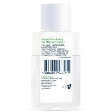 CeraVe Comforting Eye Makeup Remover, 4 oz