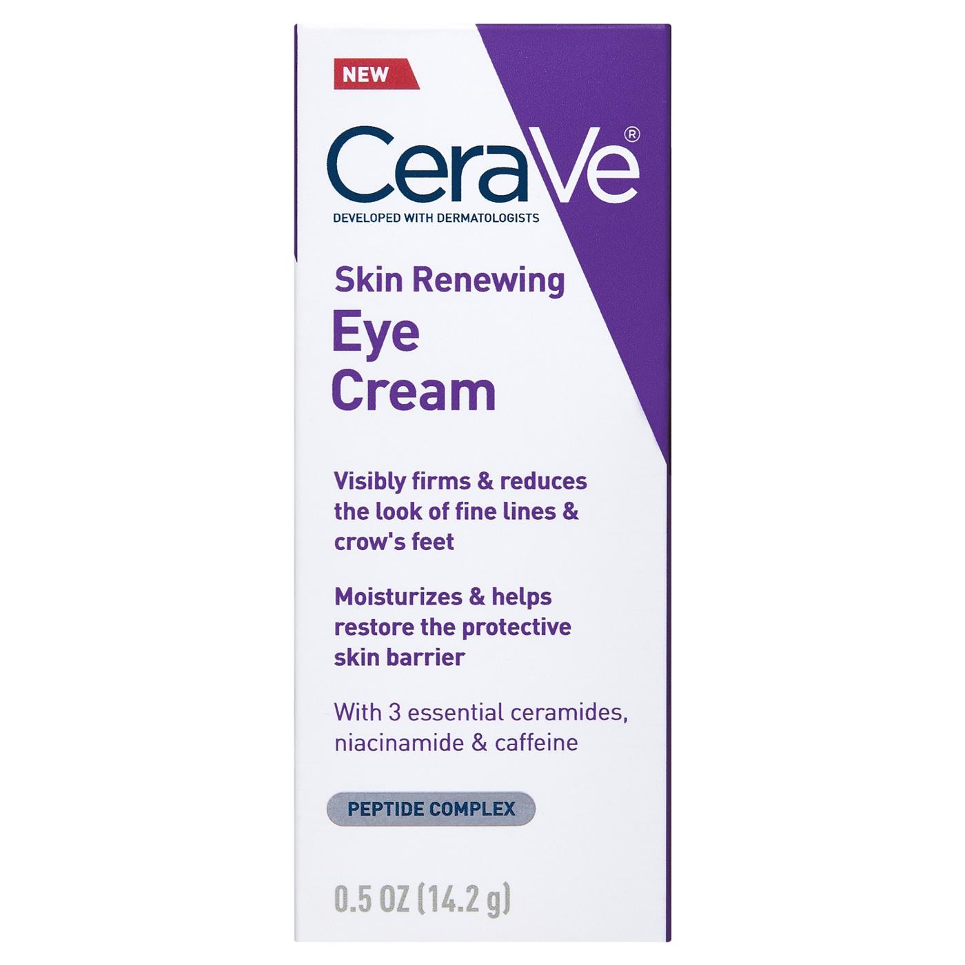 CeraVe Skin Renewing Eye Cream; image 1 of 2