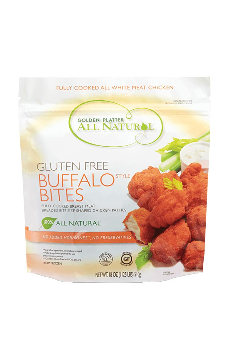 Golden Platter Gluten Free Frozen Buffalo Style Chicken Bites; image 1 of 2