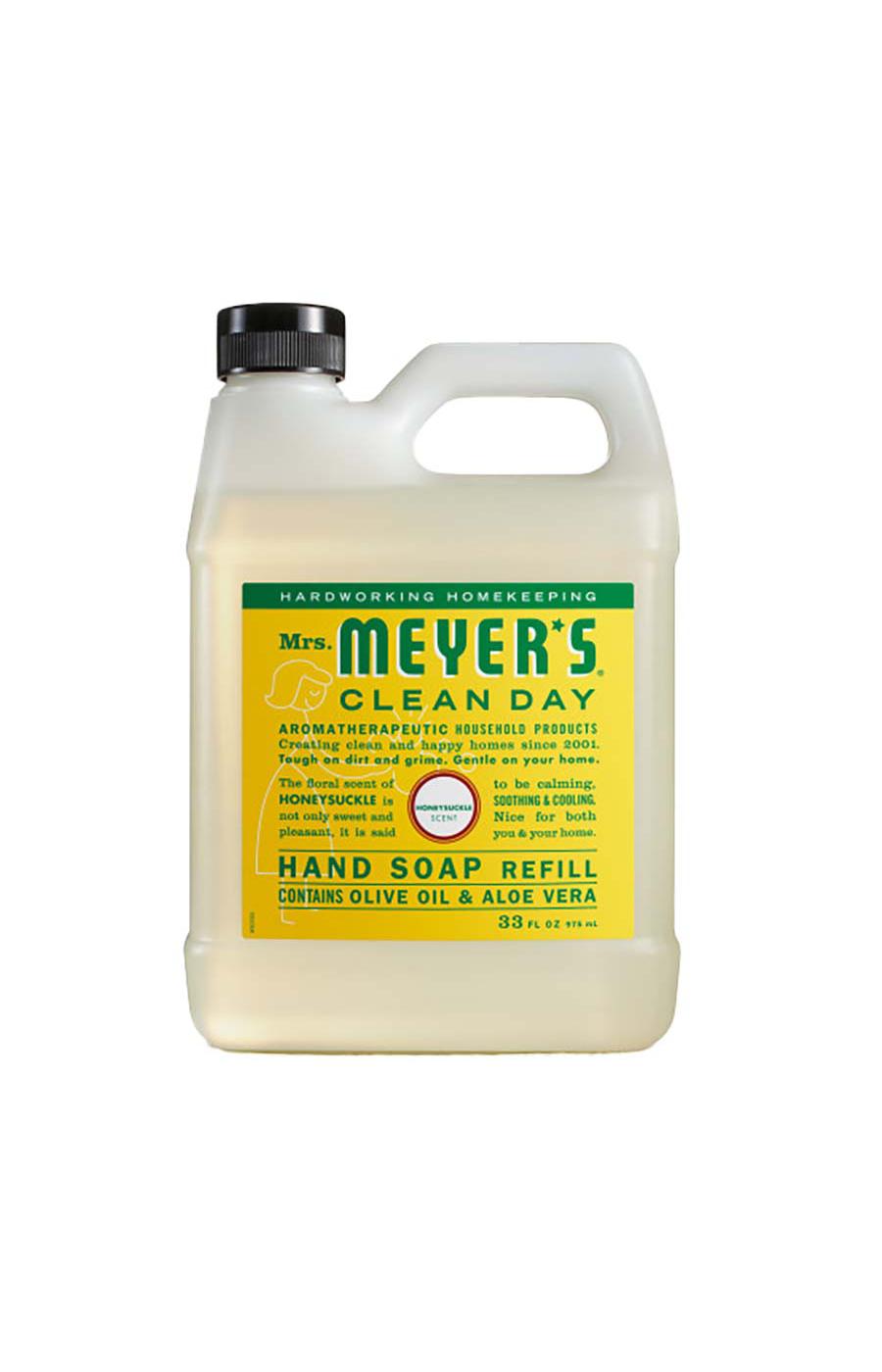 Mrs. Meyer's Clean Day Honeysuckle Hand Soap Refill; image 1 of 3