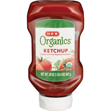 H-E-B Organics Ketchup, 20 oz