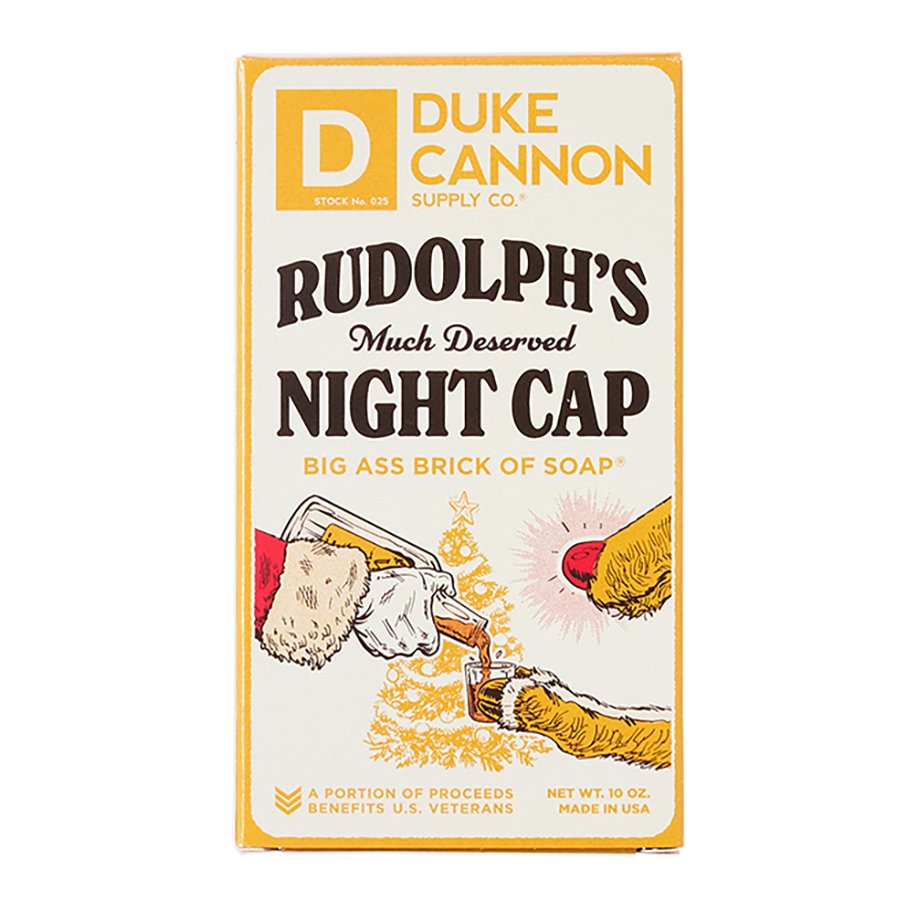 Duke Cannon Rudolph's Much Deserved Night Cap Christmas Soap Shop