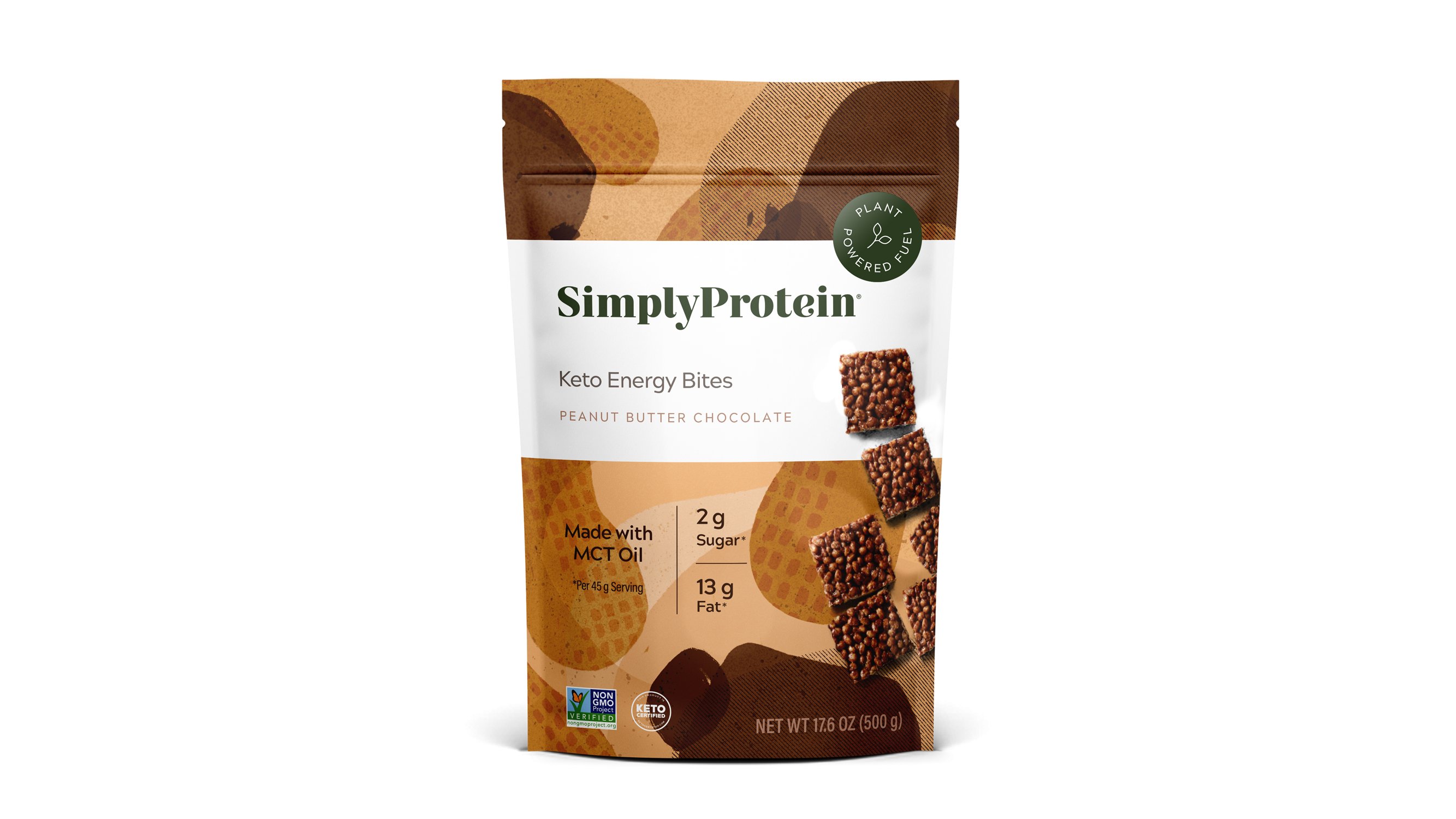 Simply Protein Keto Energy Peanut Butter Chocolate Bites Shop Granola & snack bars at HEB