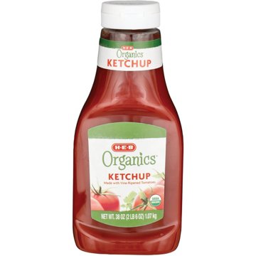 H-E-B Organics Ketchup, 38 oz