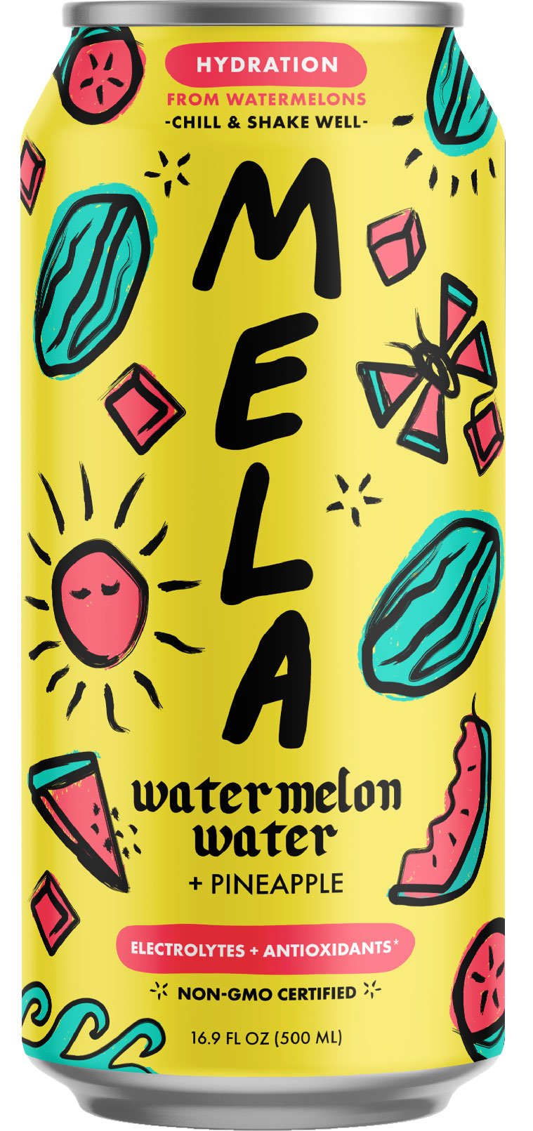 Mela Watermelon Water + Ginger, 16.9 oz | Central Market - Really