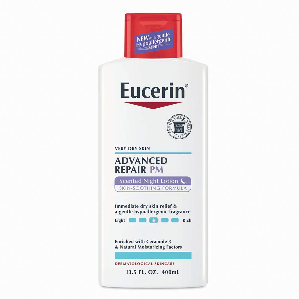 Eucerin Advanced Repair PM Scented Night Lotion - Shop Body lotion at H-E-B