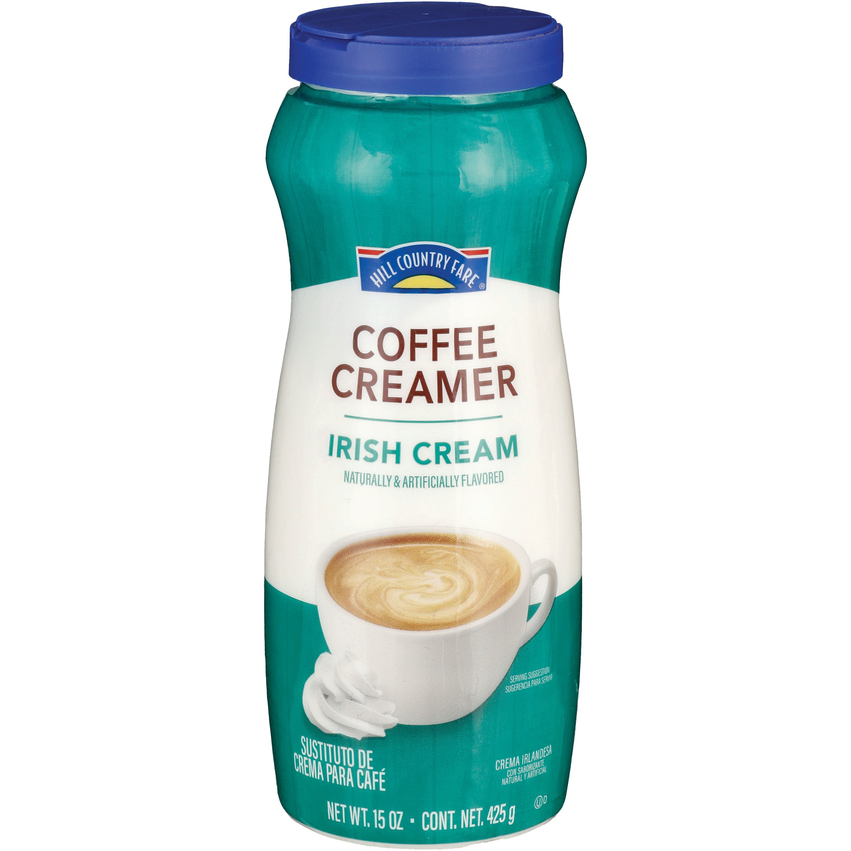 Hill Country Fare Powdered Coffee Creamer - Irish Cream, 15 oz