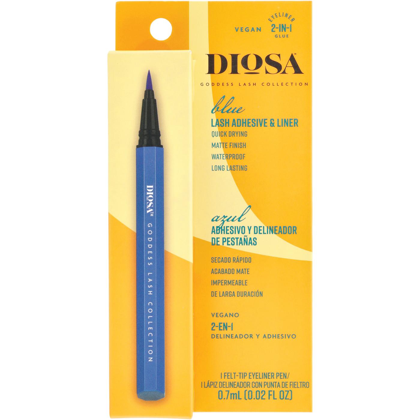 Diosa Lash Adhesive & Liner – Blue; image 1 of 5