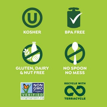 GoGo squeeZ Fruit & VeggieZ Dino Pear Peach Carrot Applesauce Pouches, 20 ct