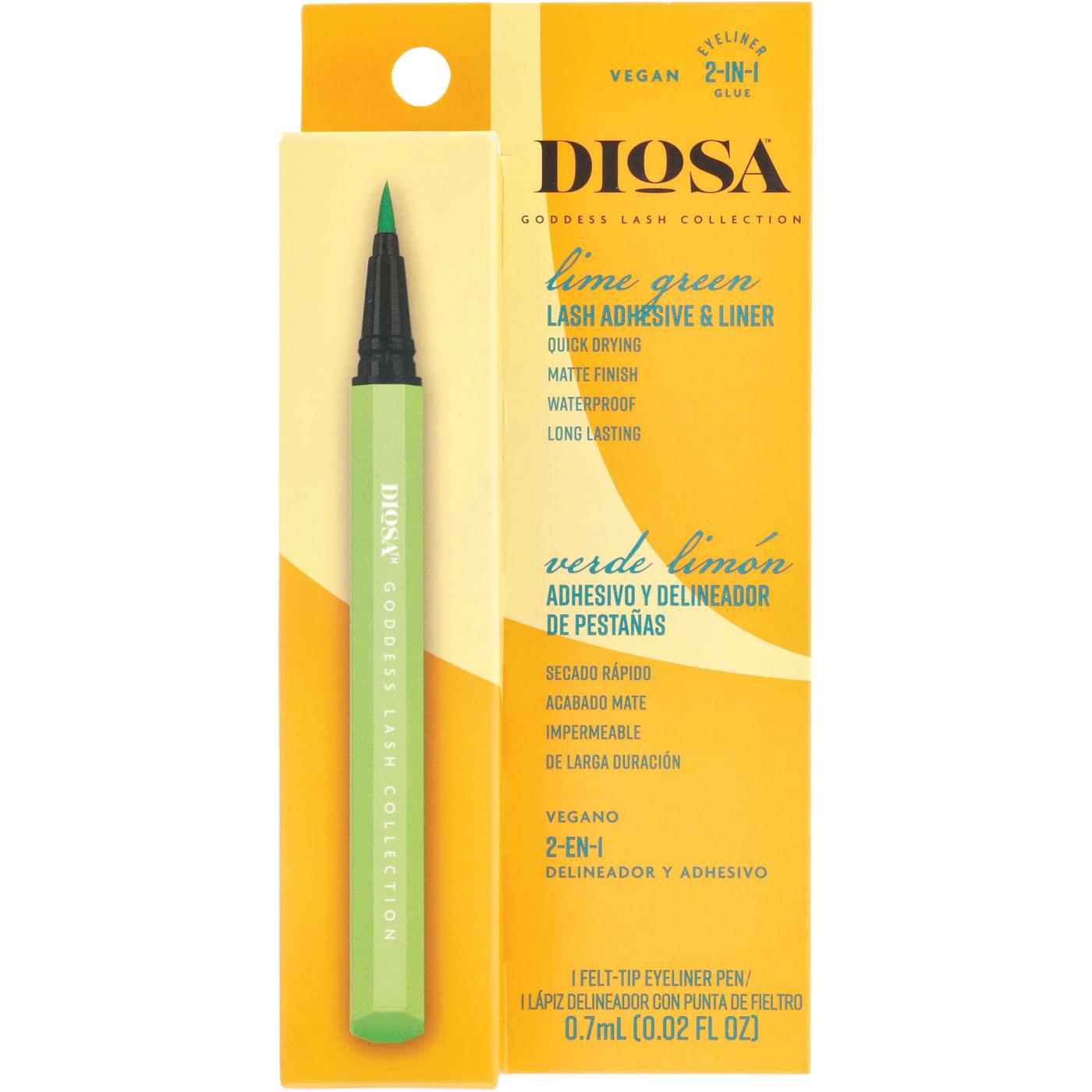 Diosa Lash Adhesive & Liner – Lime Green; image 1 of 5