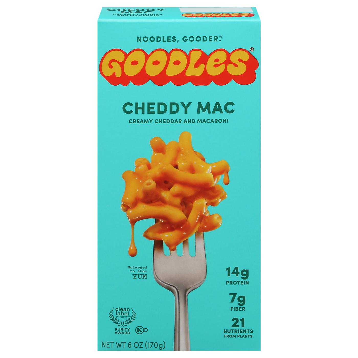 Goodles Creamy Cheddar + Protein Cheedy Mac; image 1 of 4