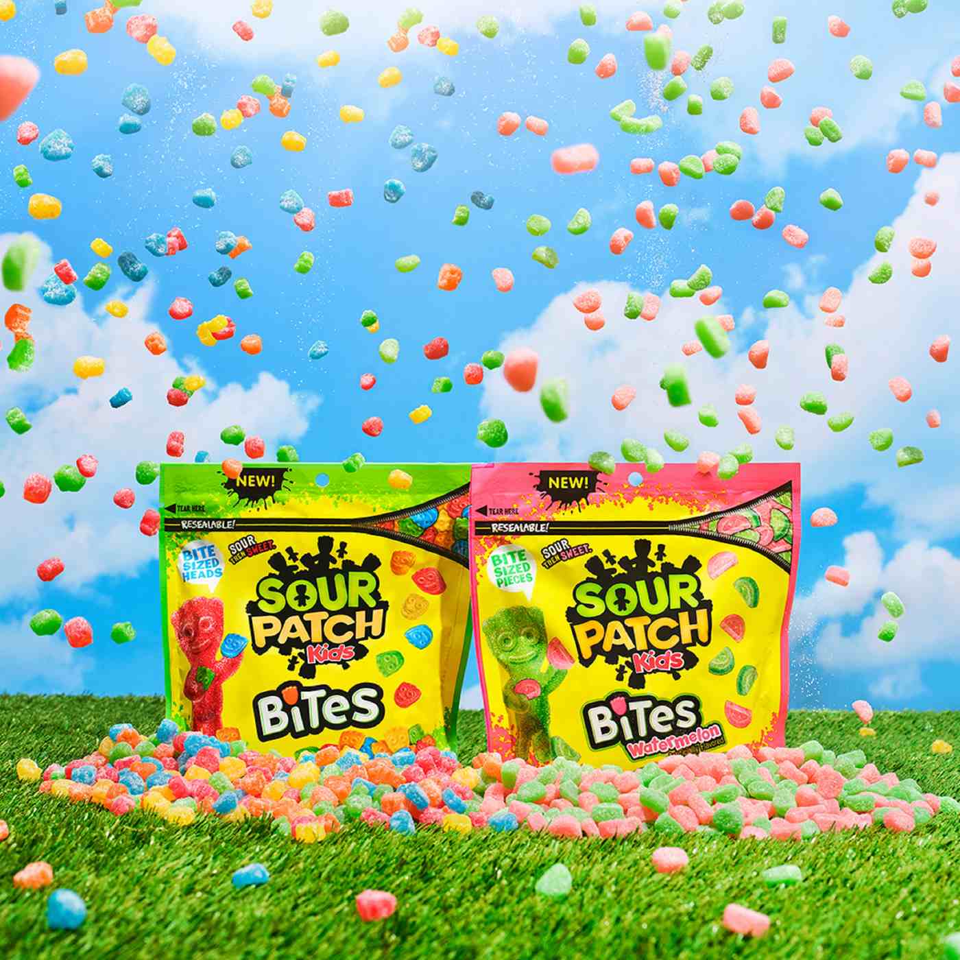 Sour Patch Kids Bites Watermelon Soft & Chewy Candy; image 5 of 9