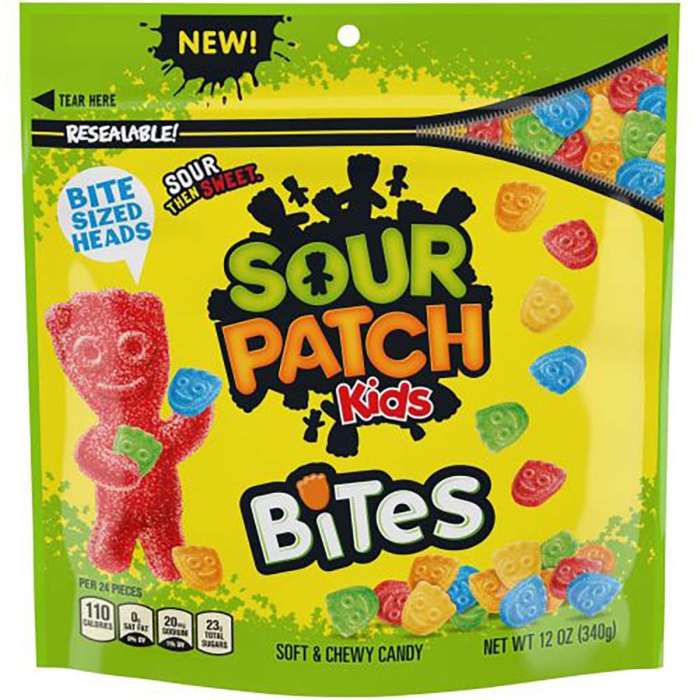 Sour Patch Kids Bites Soft & Chewy Candy - Shop Candy at H-E-B