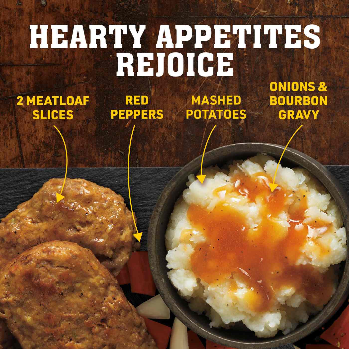 Hungry Man Double Meat Bowls Classic Meatloaf Shop Entrees & sides at