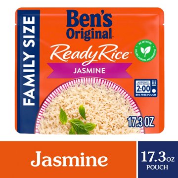 Ben's Original Ready Rice Jasmine Family Size Rice, 17.3 oz