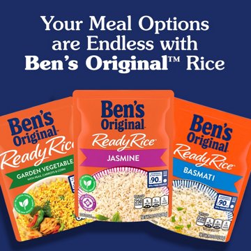 Ben's Original Ready Rice Jasmine Family Size Rice, 17.3 oz