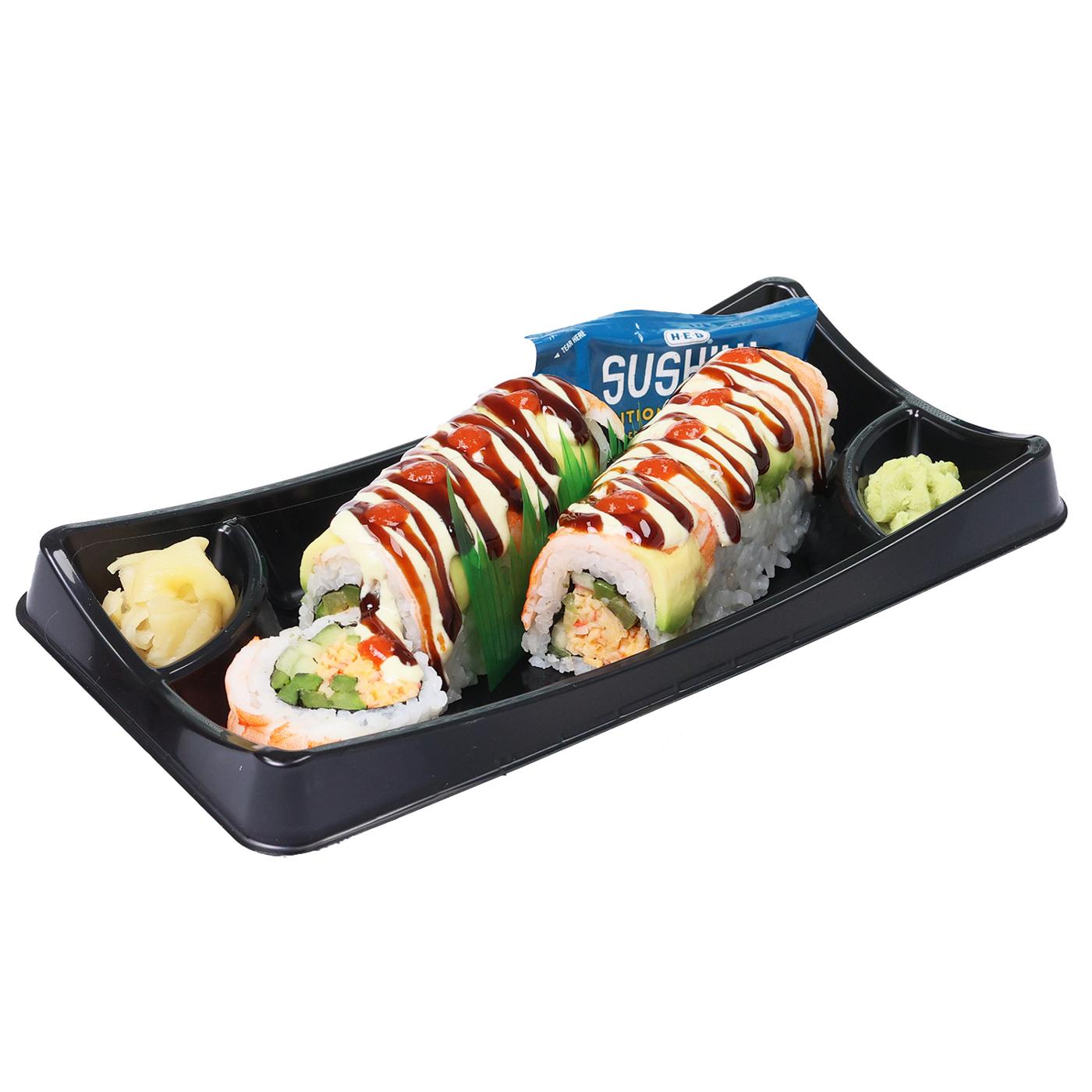 H-E-B Sushiya Dynamite Hatch Sushi Roll; image 3 of 4