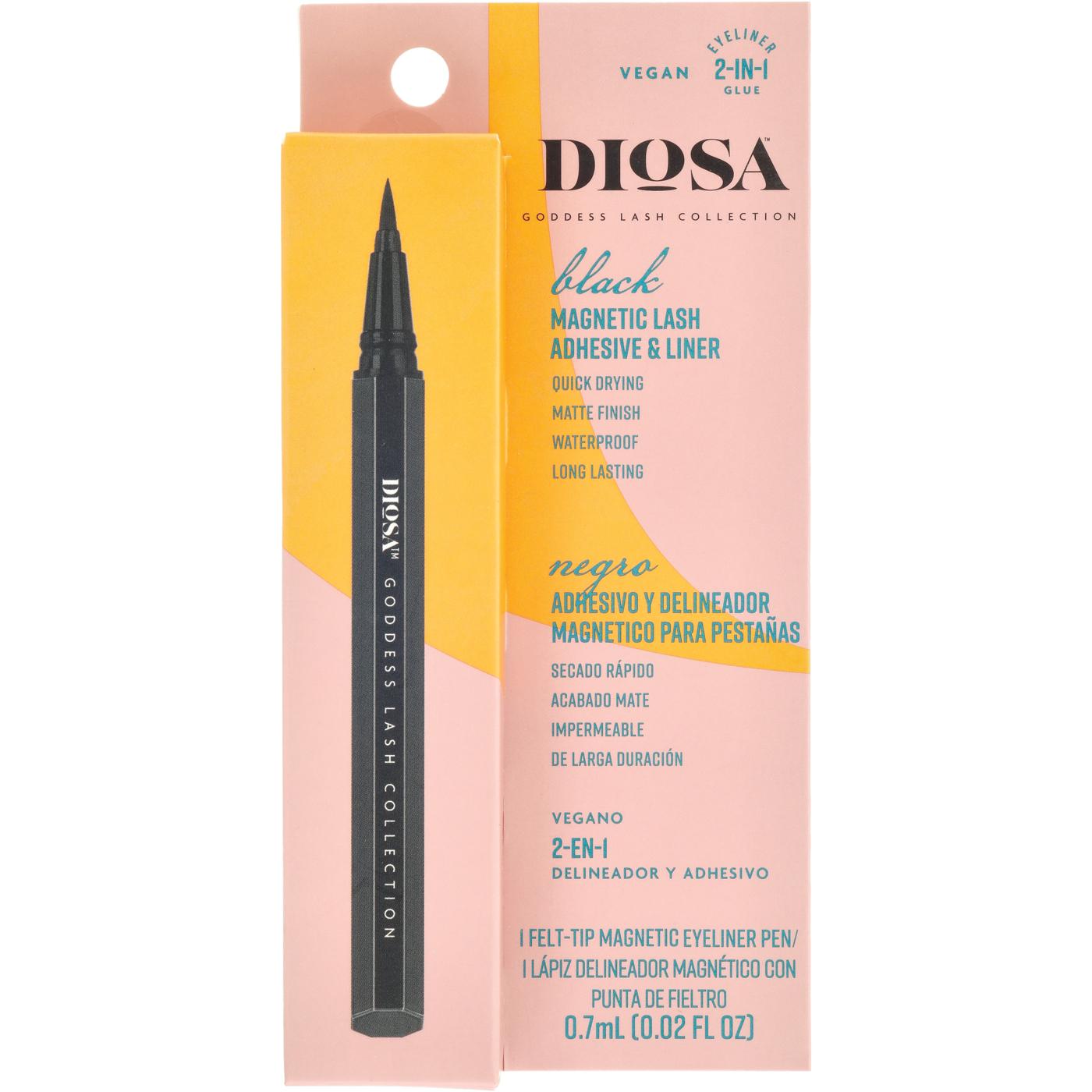 Diosa Felt-Tip Magnetic Eyeliner Pen - Black; image 1 of 5