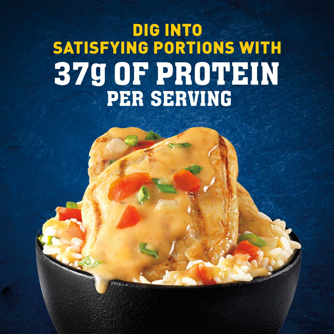 Hungry Man Double Chicken Bowls Chipotle Chicken Shop Entrees & sides