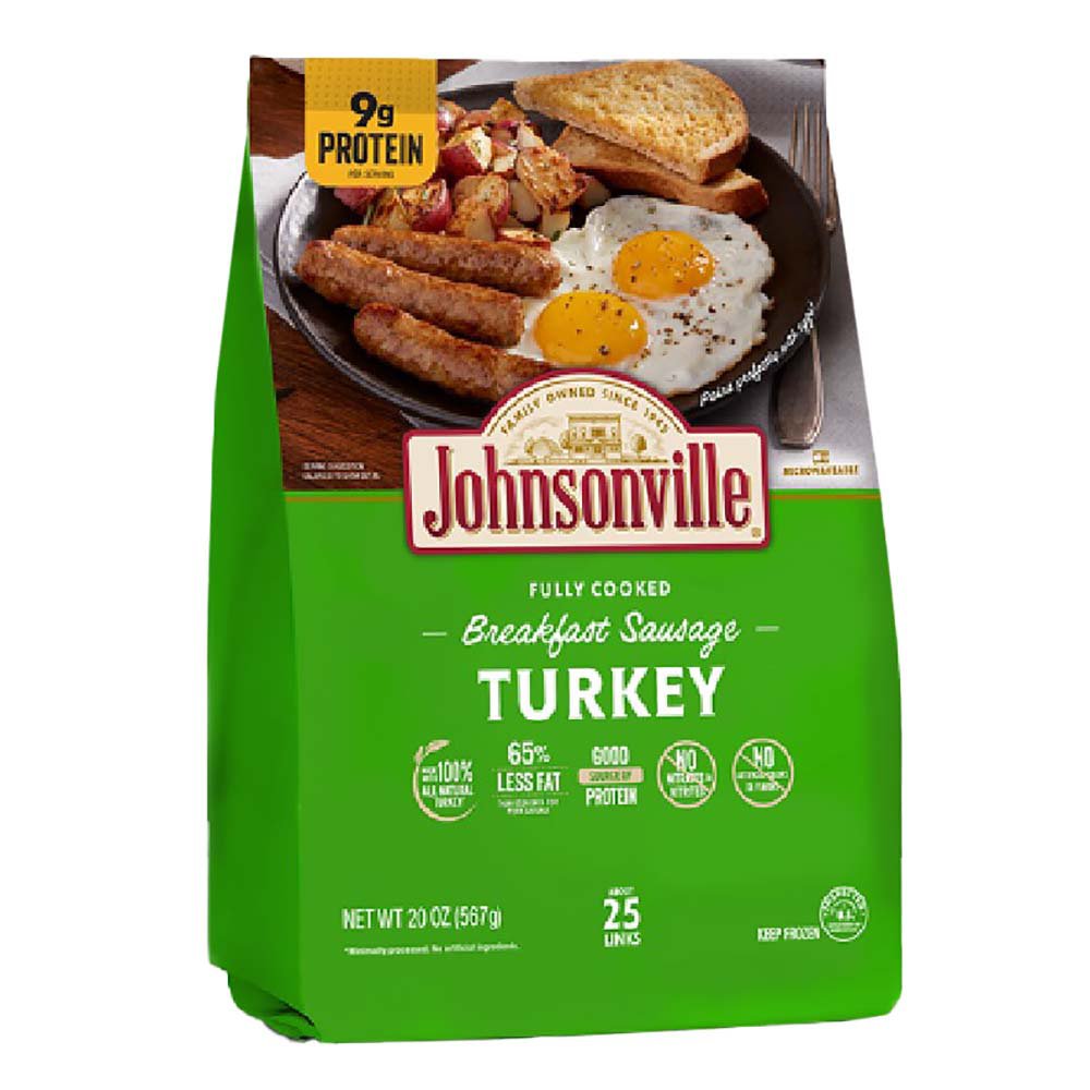 Johnsonville Frozen Turkey Breakfast Sausage Links Shop Meat at HEB