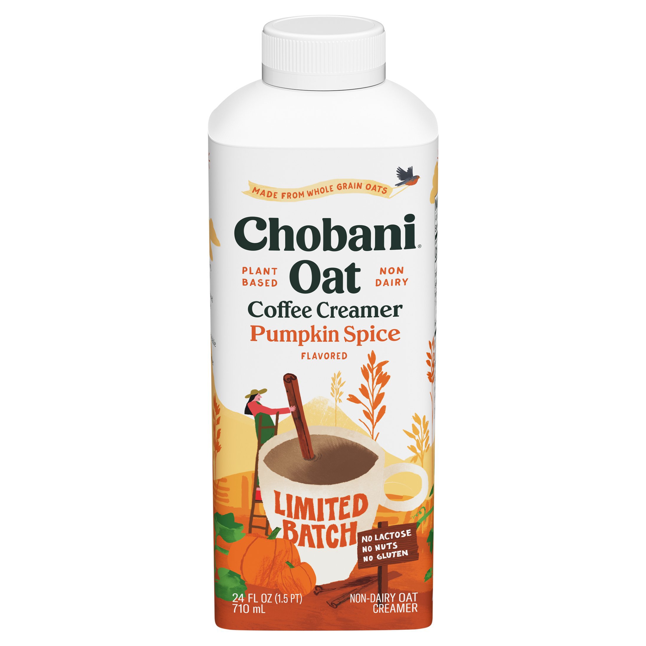 Chobani Oat Pumpkin Spice Liquid Coffee Creamer Shop Coffee Creamer