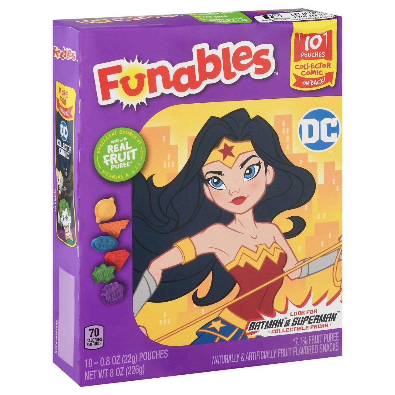 Funables DC Heroes Fruit Snacks - Shop Fruit snacks at H-E-B