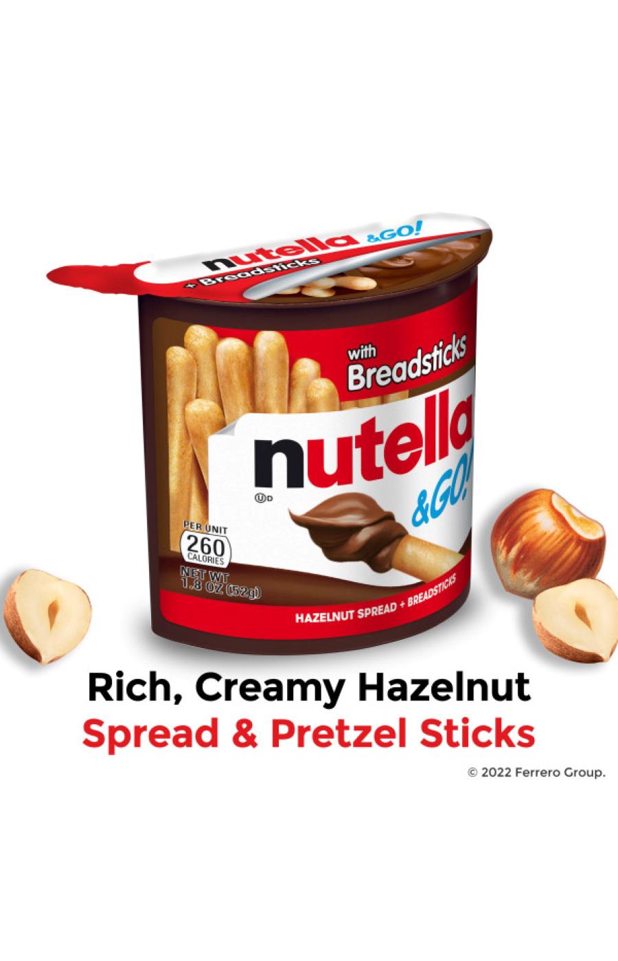 Nutella & Go Chocolate Hazelnut Spread with Breadsticks, Family Pack; image 4 of 7