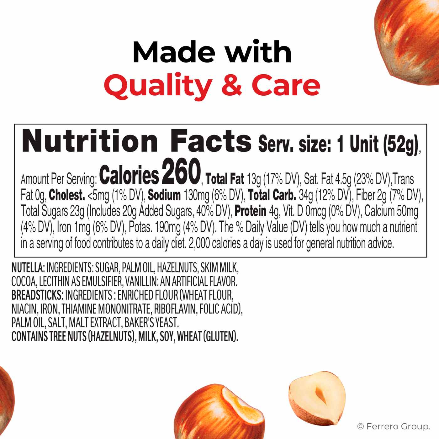 Nutella & Go! Hazelnut Spread + Breadsticks - Family Pack; image 6 of 6