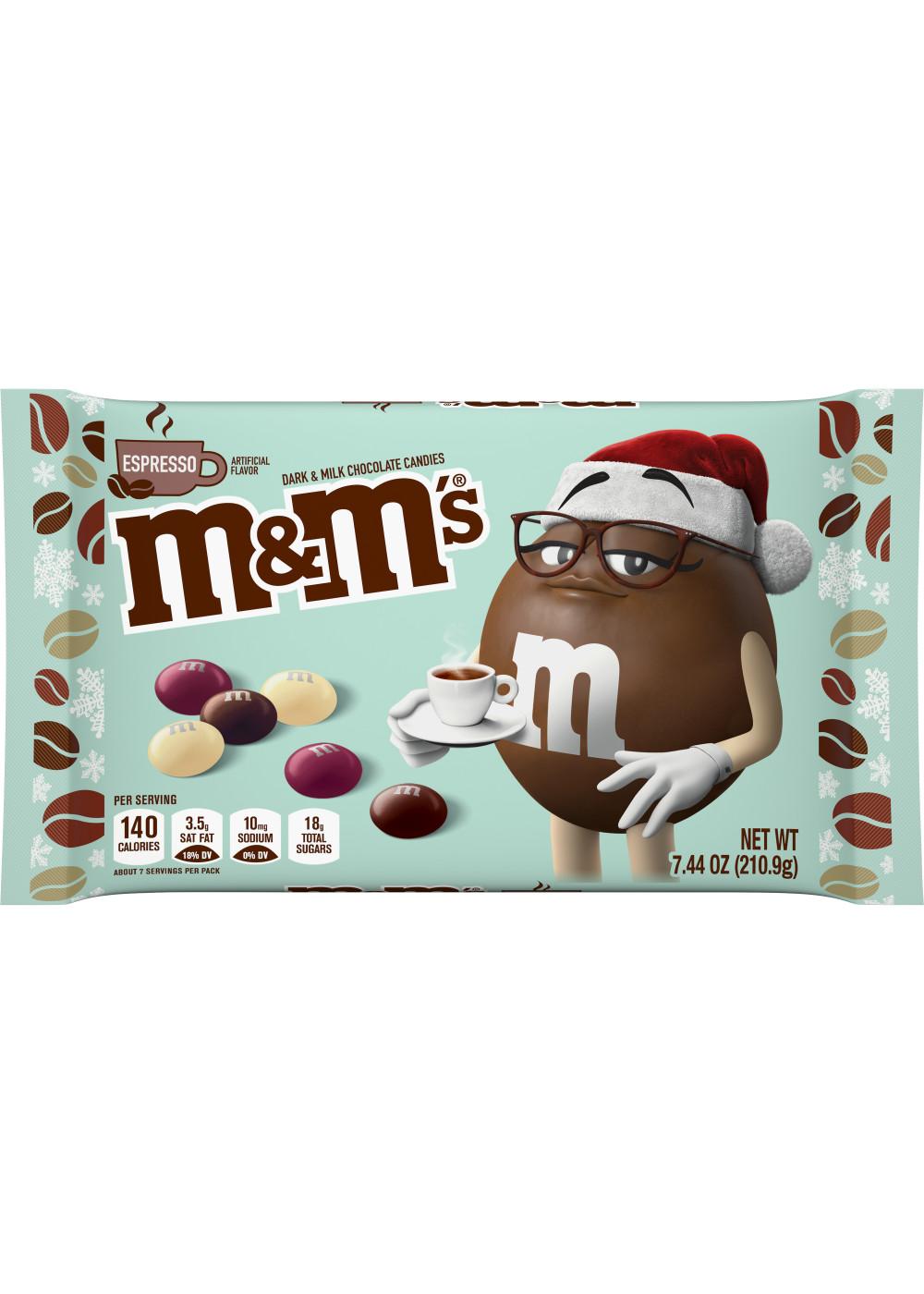 M&M'S Espresso Dark & Milk Chocolate Holiday Candy; image 1 of 5