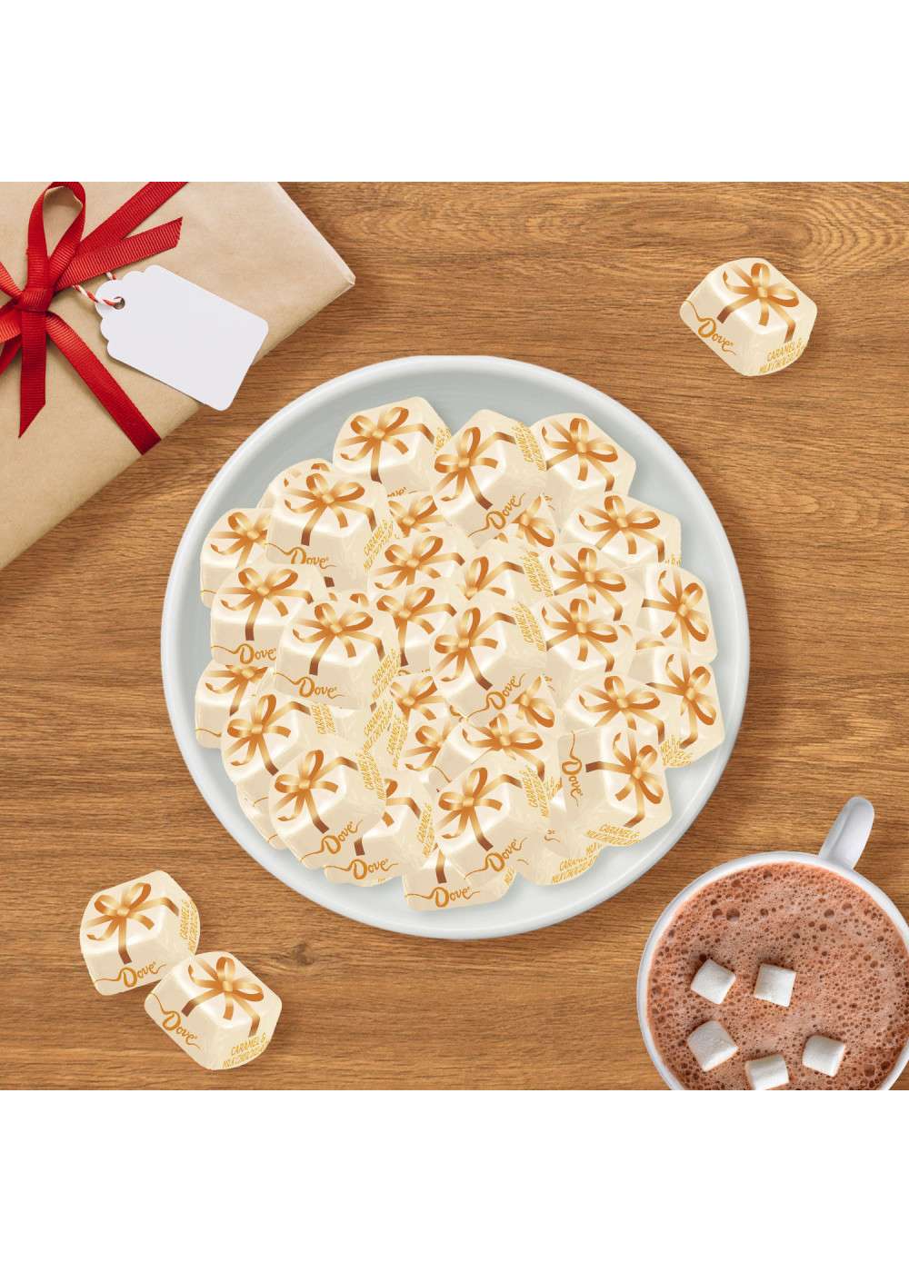 Dove Gifts Caramel & Milk Chocolate Holiday Candy Shop Candy at HEB