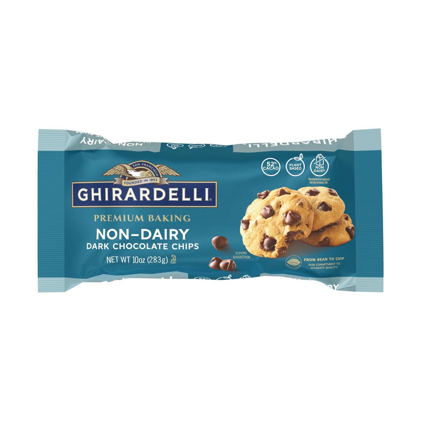 Ghirardelli Non-Dairy Dark Chocolate Chips; image 1 of 7