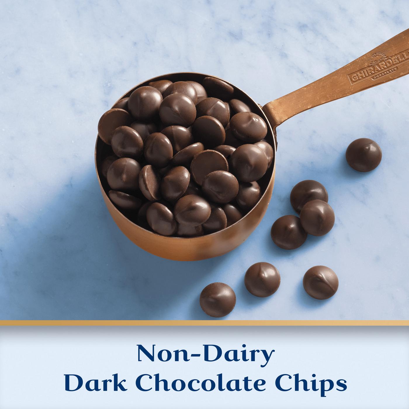 Ghirardelli Non-Dairy Dark Chocolate Chips with 52% Cacao; image 6 of 7