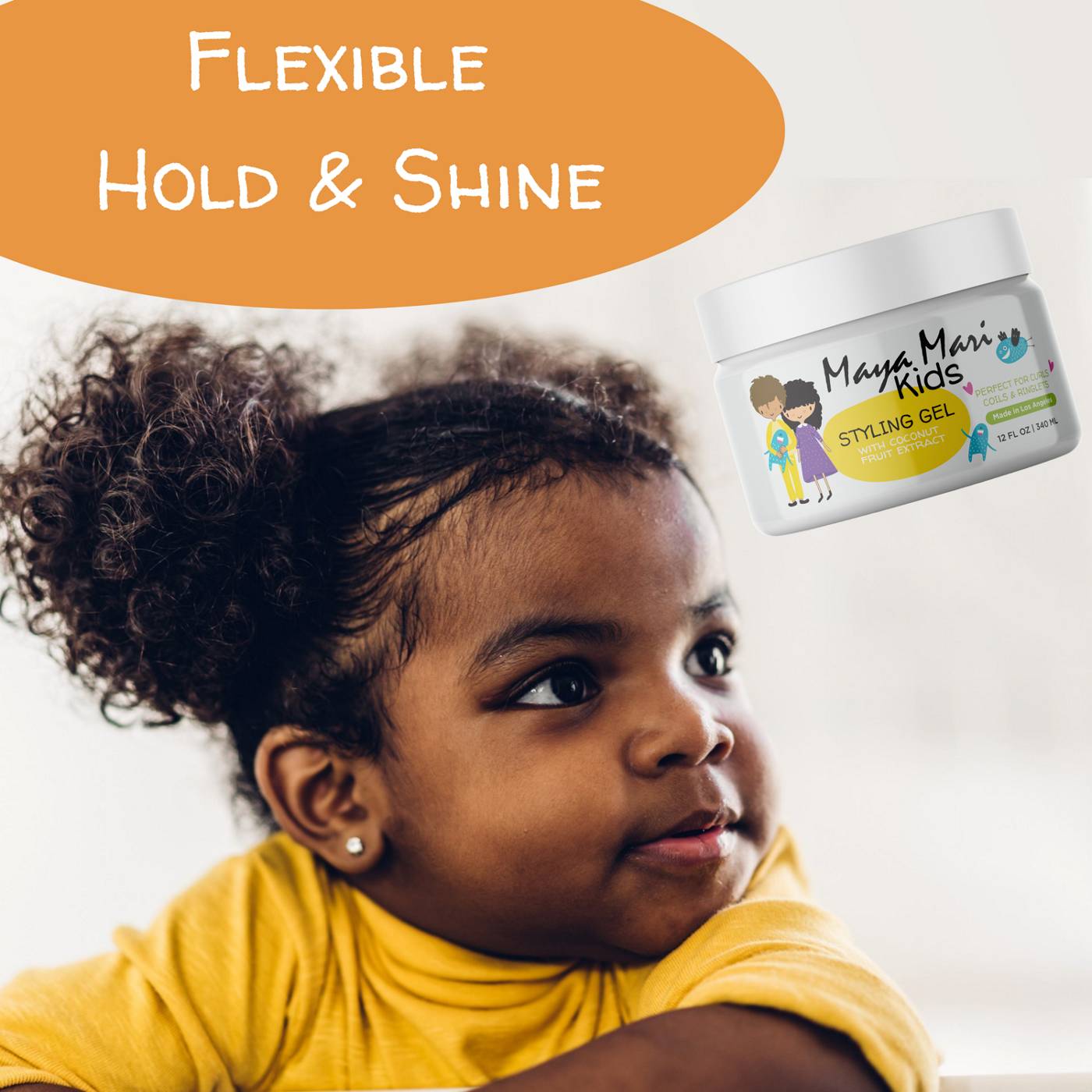 Maya Mari Kids Styling Gel with Coconut Fruit Extract; image 8 of 8