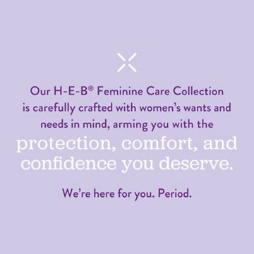H-E-B Plastic Applicator Unscented Tampons – Super Absorbency, 36 ct