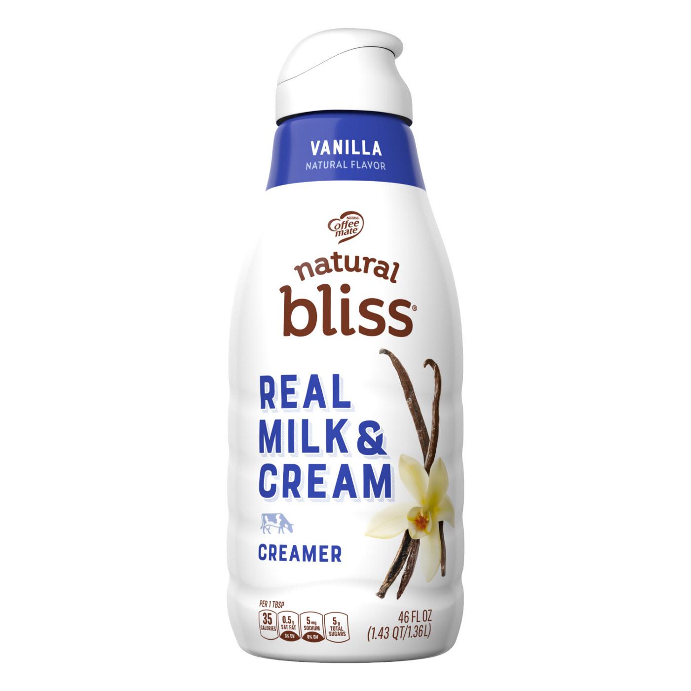 Nestle Coffee Mate Natural Bliss All Natural Vanilla Liquid Coffee Creamer; image 1 of 7