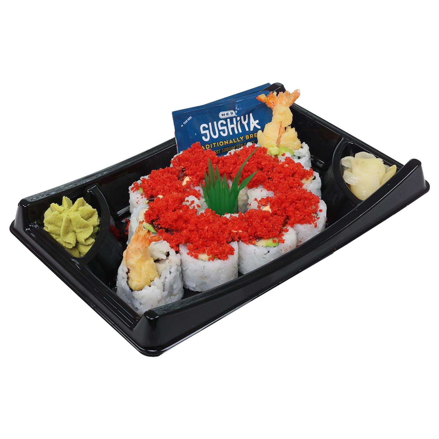 H-E-B Sushiya Red Pegasus Sushi Roll; image 3 of 4